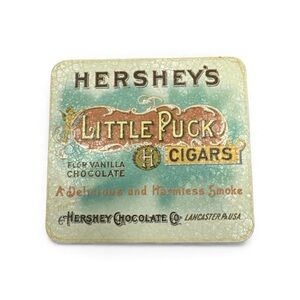 Rare 1982 Hershey's Little Puck Cigars Tin